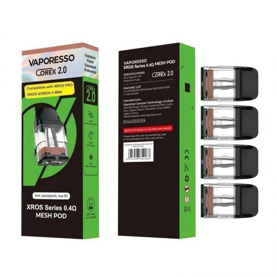  Vaporesso XROS Corex 2.0 Kartuş 4’lü Paket