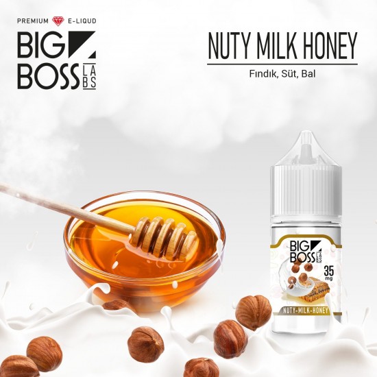 Big Boss Nuty Milk Honey Likit Big Boss Nuty Milk Honey Likit