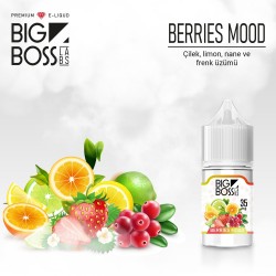 Big Boss Berries Mood 30 mL SALT   ( 3 ADET )