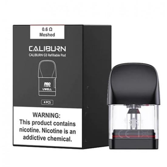 Uwell Caliburn G3 Mesh Kartuş (Pod) 0.6Ω / 0.9Ω / 1.2Ω