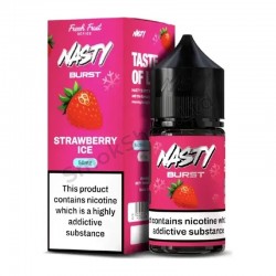 Nasty Burst Strawberry Ice Salt Likit 30ml – Çilek ve Buz Nasty Burst Strawberry Ice Salt Likit 30ml – Çilek ve Buz