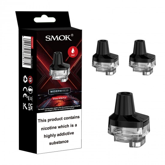 SMOK Morph Pod-40 RPM Pod (3'lü Paket) SMOK Morph Pod-40 RPM Pod (3'lü Paket)