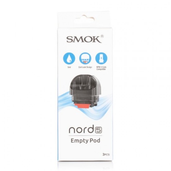 SMOK Nord 5 Pod Kartuş (3'lü Paket)