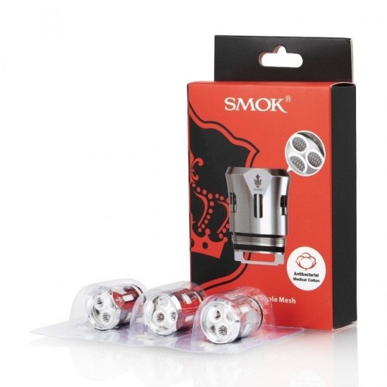 SMOK TFV12 Prince Triple Mesh Coil 0.15ohm (3'lü Paket) SMOK TFV12 Prince Triple Mesh Coil 0.15ohm (3'lü Paket)