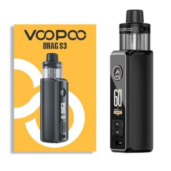 VOOPOO Drag S3 60W Pod Mod Elektronik Sigara VOOPOO Drag S3 60W Pod Mod Elektronik Sigara