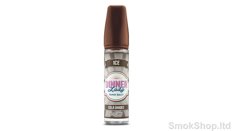 Dinner Lady Cola Shades 60 ml - limonlu ve buzlu kola aromalı ICE serisi 60 ml şişe (50 ml shortfill)