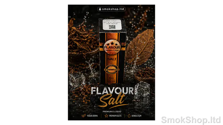 Flavour Cuban Tobacco 30 ml Salt Likit - tütün temalı ürün görseli