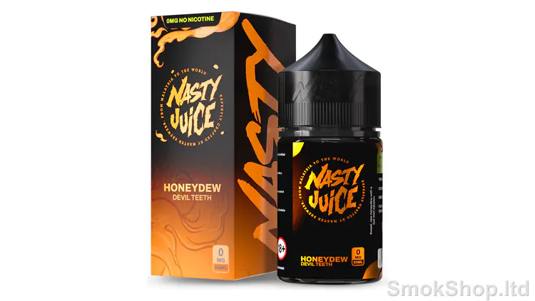 Nasty Juice Honeydew 50 ml - Devil Teeth kavun aromalı 50 ml şişe ve kutusu