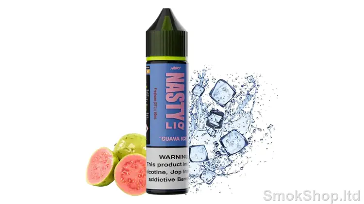 Nasty LIQ Guava Ice 60ML - 60 ml freebase şişe, guava ve buz