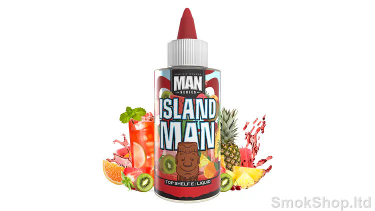 One Hit Wonder Island Man 100 mL - tropik meyveler arasında 100 ml tombul şişe