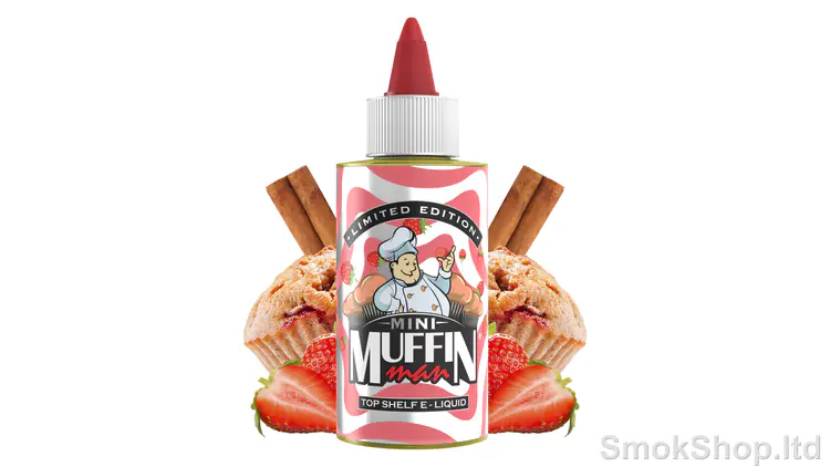 One Hit Wonder Mini Muffin Man 100 mL - çilek, tarçın ve muffinler arasında Limited Edition 100 ml tombul şişe