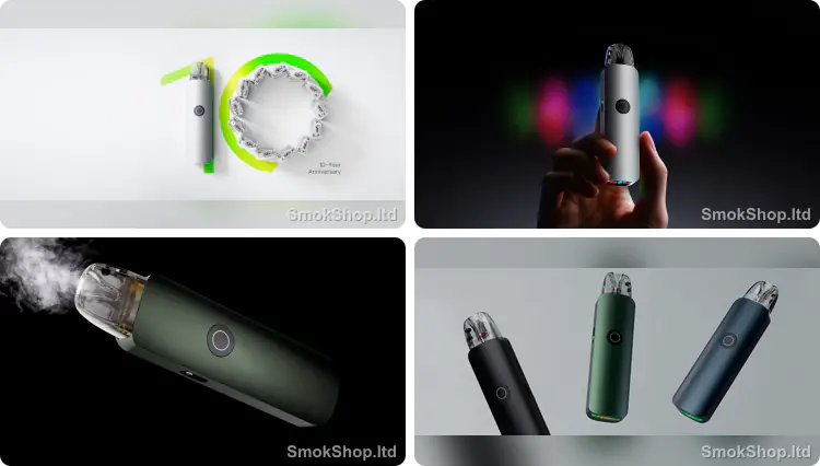 Uwell Caliburn G4 10. Yıl Özel - 10. yıl özel seri, alüminyum gövdeli klasik tasarım ve yoğun buhar performansı