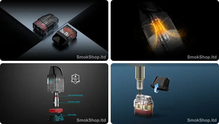 Vaporesso XROS Corex 2.0 Kartuş - COREX mesh ısıtma, SSS sızdırmaz yapı ve üstten dolum