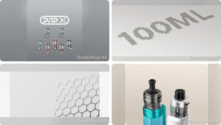 Voopoo PnP X Coil - PnP X coil serisi, 100 ml coil ömrü, mesh ısıtma sistemi ve PnP X MTL / DTL kartuş uyumu